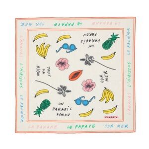 AVAIL! - NWOT - Clare V “Paradis” bandana